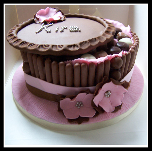 chocolate box birthday cake